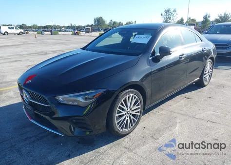 2025 Mercedes-Benz Cla 250 Coupe 4Matic from USA, damaged, VIN W1K5J4HB1SN519845